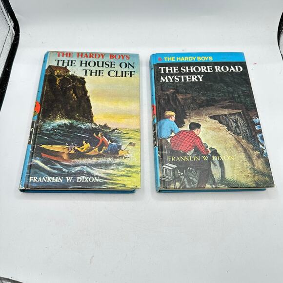 X6 Vintage Hardy Boys Mystery Hardbacks - Picture 3 of 12